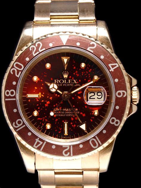 rolex gmt master lava dial|Craft and Tailored's 'Hot Lava': Rolex GMT Master With .